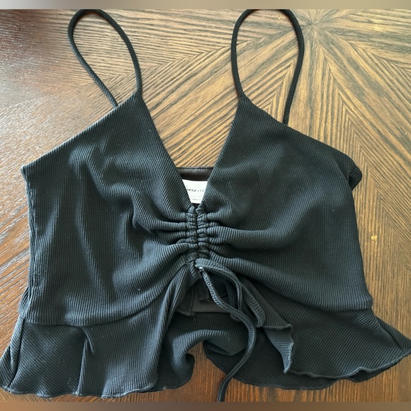 Lovers and Friends Sherrie Top in Black Sz Small - Picture 2 of 2